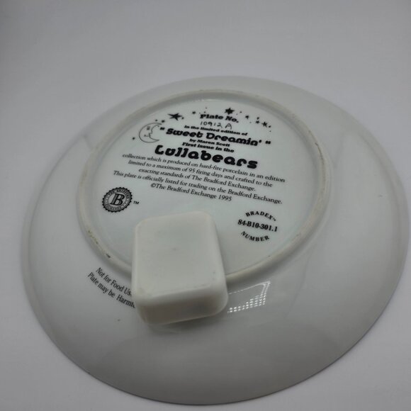 Bradford Exchange by Maren Scott Sweet‎ Dreamin Limited Edition Musical Plate - Picture 2 of 5